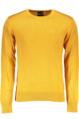 GIAN MARCO VENTURI MEN'S YELLOW SWEATER