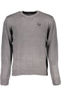 GIAN MARCO VENTURI MEN'S GRAY SWEATER