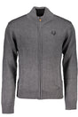 GIAN MARCO VENTURI MEN'S GRAY SWEATER