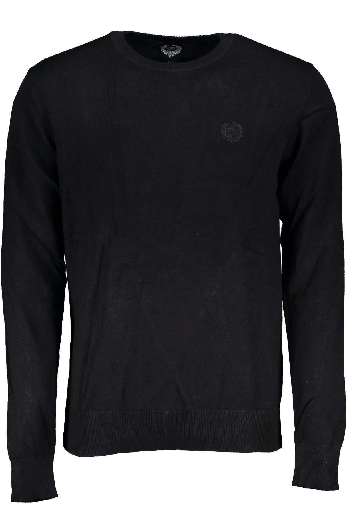 GIAN MARCO VENTURI MEN'S BLACK SWEATER