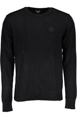 GIAN MARCO VENTURI MEN'S BLACK SWEATER