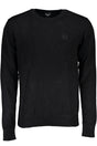 GIAN MARCO VENTURI MEN'S BLACK SWEATER