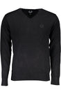 GIAN MARCO VENTURI MEN'S BLACK SWEATER