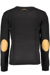 GIAN MARCO VENTURI MEN'S BLACK SWEATER