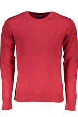 GIAN MARCO VENTURI MEN'S RED SWEATER