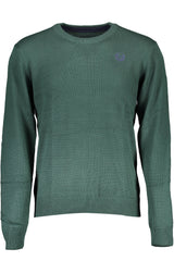 GIAN MARCO VENTURI MEN'S GREEN SWEATER