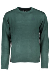 GIAN MARCO VENTURI MEN'S GREEN SWEATER