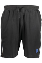 GIAN MARCO VENTURI MEN'S BLACK SHORT PANTS