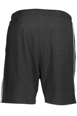 GIAN MARCO VENTURI MEN'S BLACK SHORT PANTS