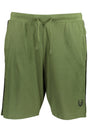 GIAN MARCO VENTURI MEN'S GREEN SHORTS