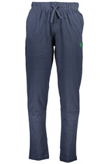 GIAN MARCO VENTURI MEN'S BLUE TROUSERS