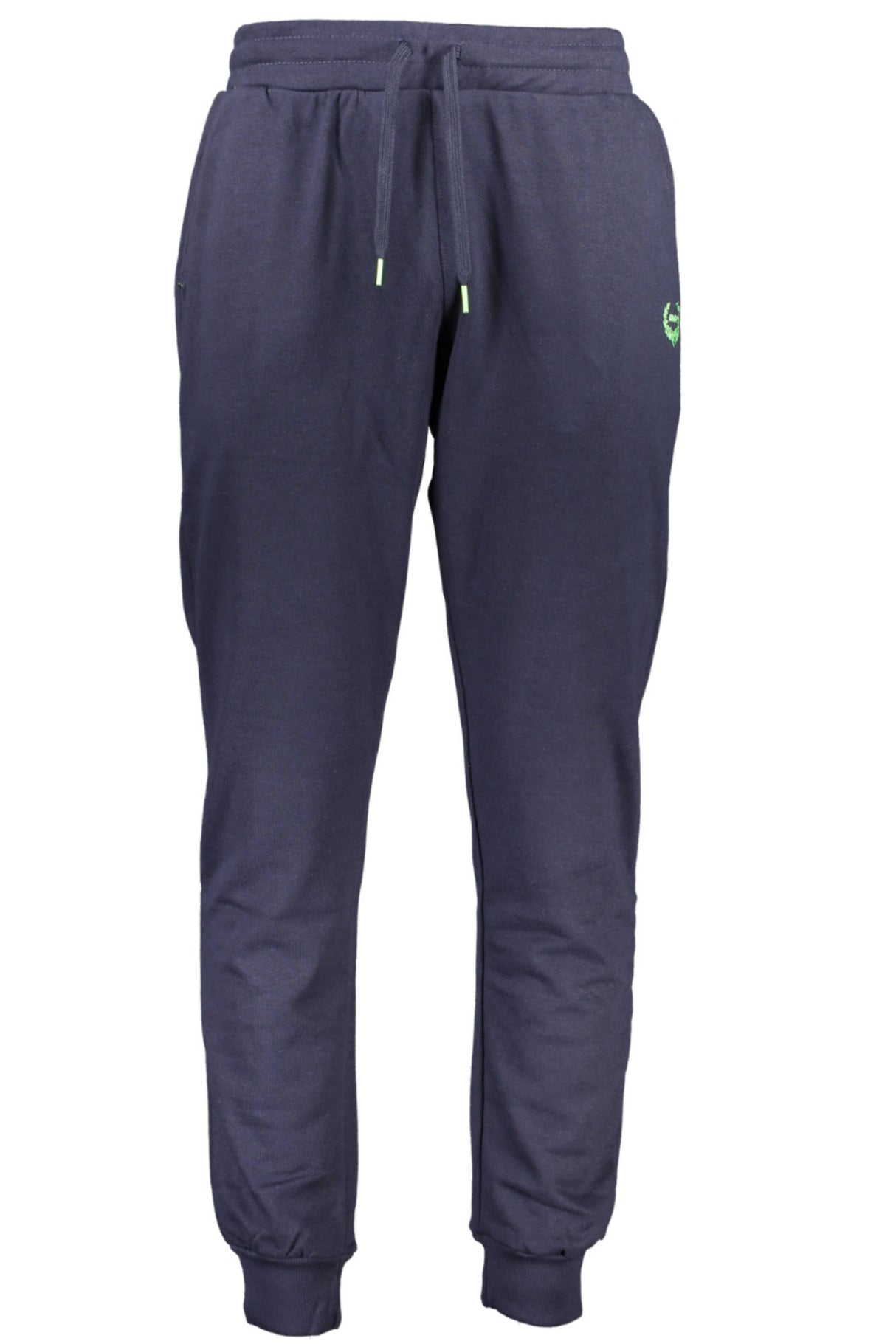 GIAN MARCO VENTURI MEN'S BLUE TROUSERS
