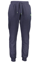 GIAN MARCO VENTURI MEN'S BLUE TROUSERS