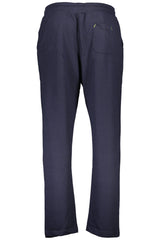 GIAN MARCO VENTURI MEN'S BLUE TROUSERS