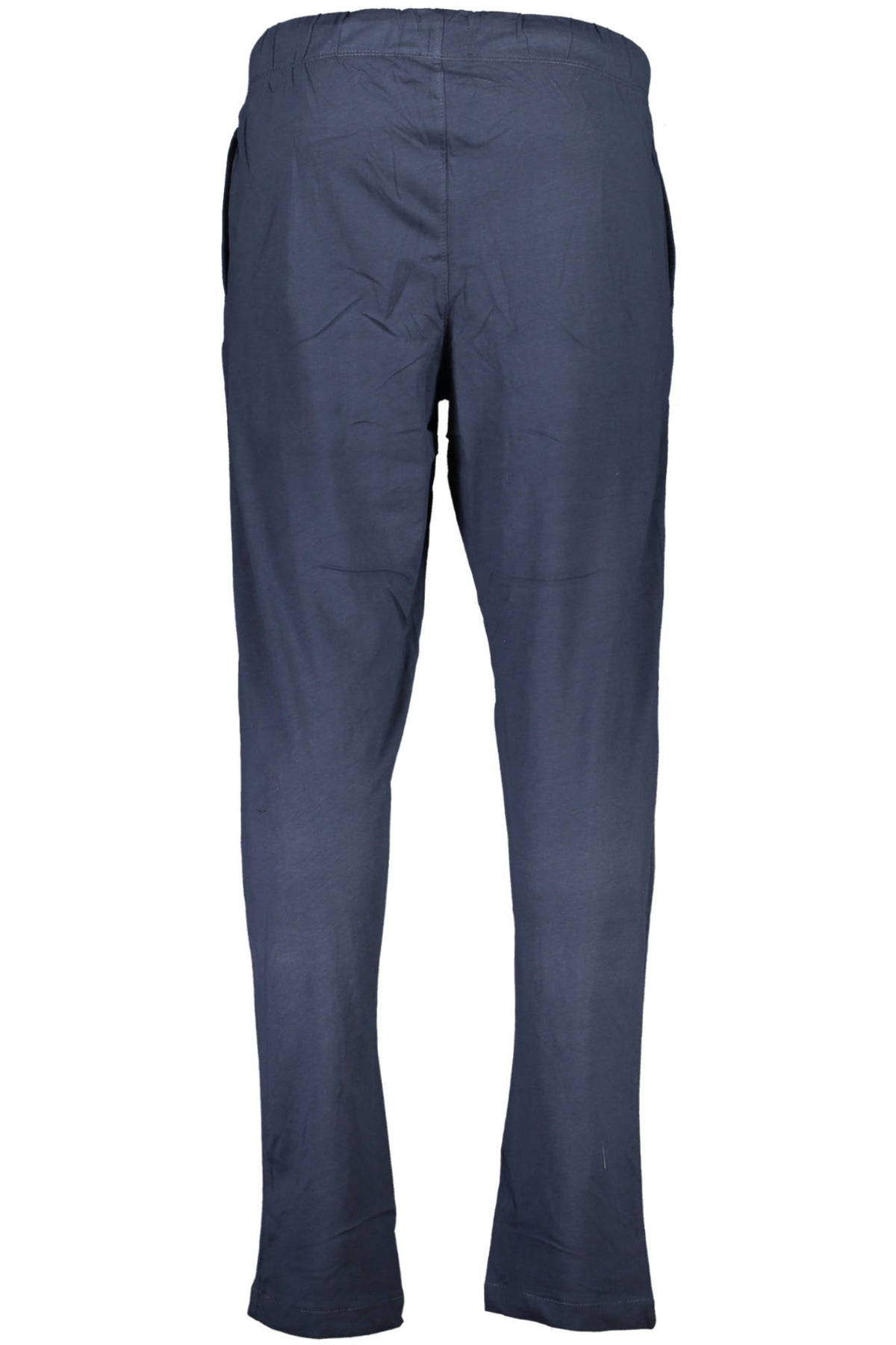 GIAN MARCO VENTURI MEN'S BLUE TROUSERS