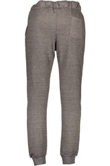 GIAN MARCO VENTURI MEN'S TROUSERS GREY