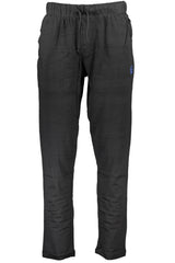 GIAN MARCO VENTURI BLACK MEN'S PANTS