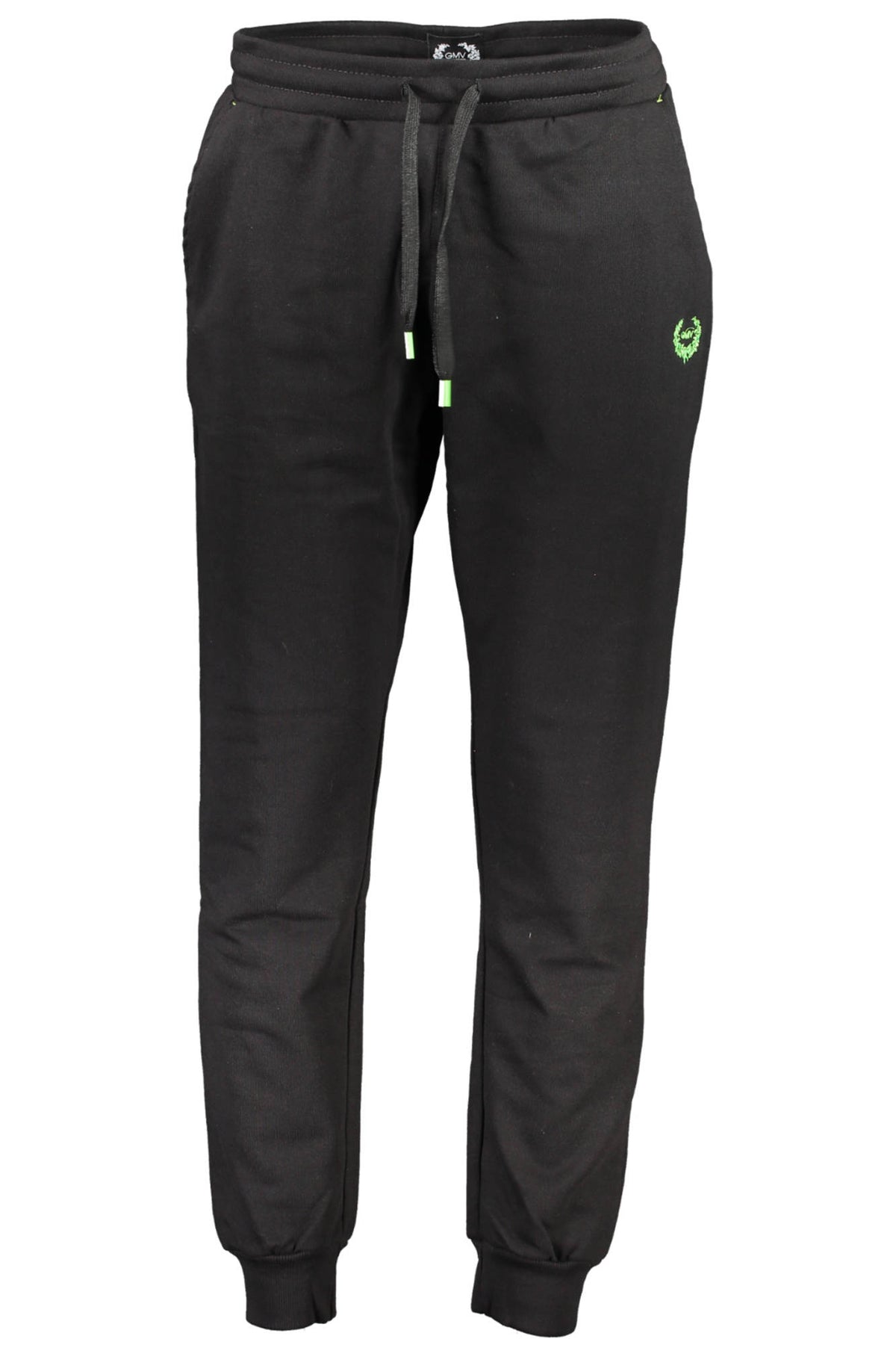 GIAN MARCO VENTURI BLACK MEN'S PANTS