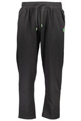 GIAN MARCO VENTURI BLACK MEN'S PANTS