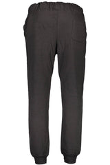 GIAN MARCO VENTURI BLACK MEN'S PANTS