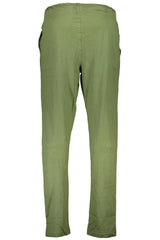 GIAN MARCO VENTURI MEN'S GREEN TROUSERS