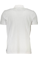 GIAN MARCO VENTURI MEN'S SHORT SLEEVE POLO WHITE