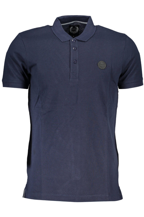 GIAN MARCO VENTURI MEN'S SHORT SLEEVE POLO BLUE