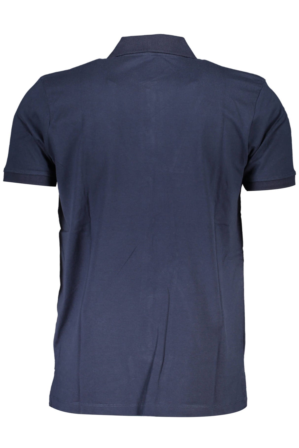 GIAN MARCO VENTURI MEN'S SHORT SLEEVE POLO BLUE