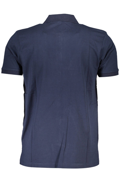 GIAN MARCO VENTURI MEN'S SHORT SLEEVE POLO BLUE