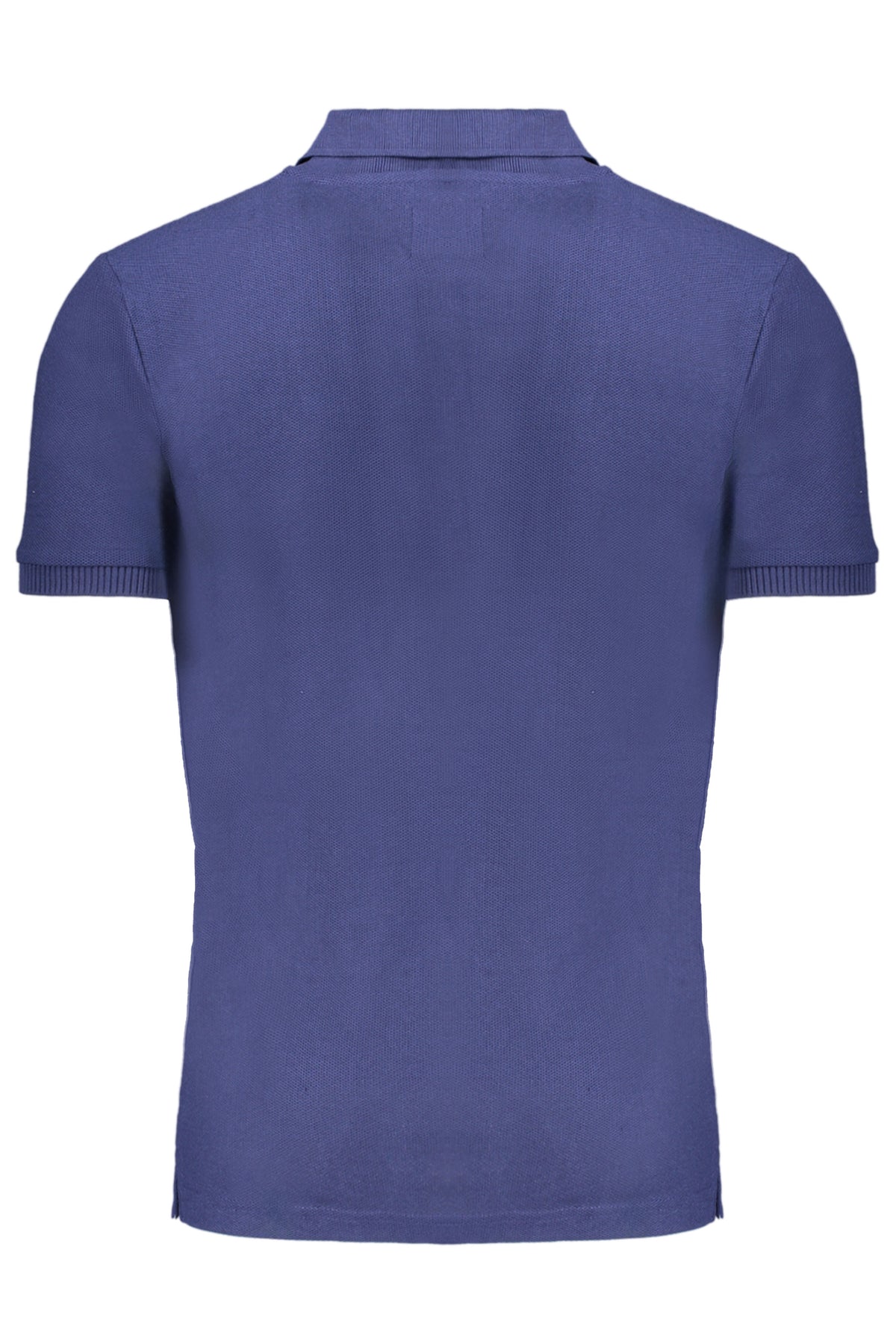 GIAN MARCO VENTURI MEN'S SHORT SLEEVED POLO SHIRT BLUE