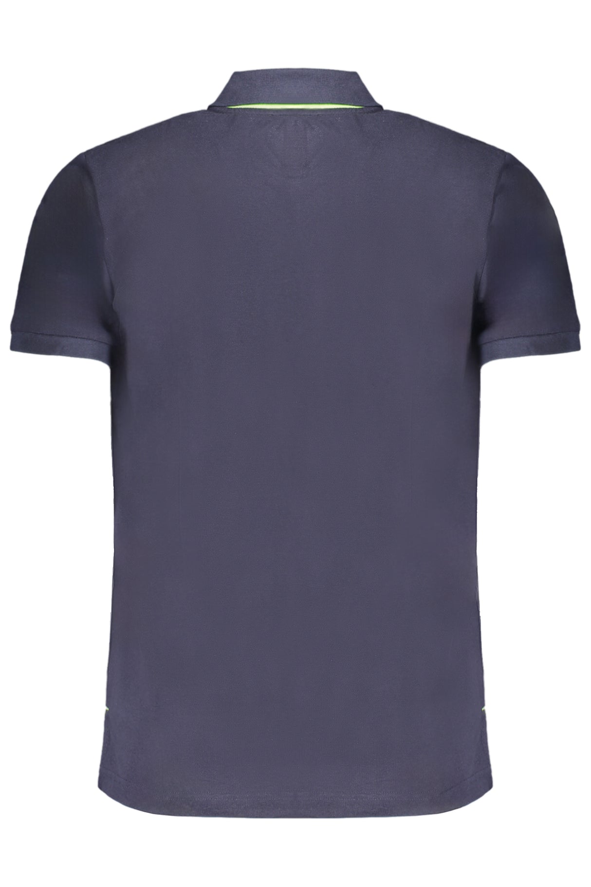 GIAN MARCO VENTURI MEN'S SHORT SLEEVED POLO SHIRT BLUE