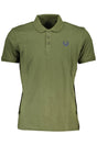 GIAN MARCO VENTURI MEN'S SHORT SLEEVE POLO GREEN