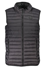 GIAN MARCO VENTURI BLACK MEN'S SLEEVELESS