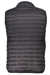 GIAN MARCO VENTURI BLACK MEN'S SLEEVELESS