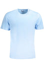 GIAN MARCO VENTURI MEN'S SHORT SLEEVED T-SHIRT BLUE