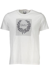 GIAN MARCO VENTURI MEN'S SHORT SLEEVE T-SHIRT WHITE