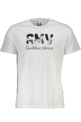 GIAN MARCO VENTURI MEN'S SHORT SLEEVE T-SHIRT WHITE