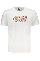 GIAN MARCO VENTURI MEN'S SHORT SLEEVED T-SHIRT WHITE