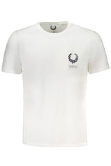 GIAN MARCO VENTURI MEN'S SHORT SLEEVED T-SHIRT WHITE