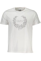 GIAN MARCO VENTURI MEN'S SHORT SLEEVE T-SHIRT WHITE