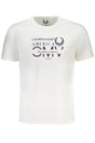 GIAN MARCO VENTURI MEN'S SHORT SLEEVED T-SHIRT WHITE