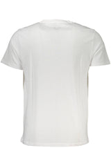 GIAN MARCO VENTURI MEN'S SHORT SLEEVE T-SHIRT WHITE