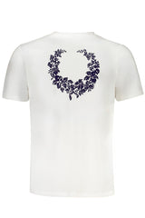 GIAN MARCO VENTURI MEN'S SHORT SLEEVED T-SHIRT WHITE
