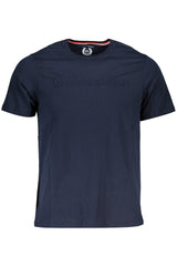 GIAN MARCO VENTURI MEN'S SHORT SLEEVE T-SHIRT BLUE