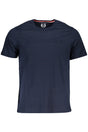 GIAN MARCO VENTURI MEN'S SHORT SLEEVE T-SHIRT BLUE