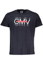 GIAN MARCO VENTURI MEN'S SHORT SLEEVE T-SHIRT BLUE