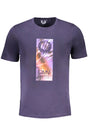 GIAN MARCO VENTURI MEN'S SHORT SLEEVED T-SHIRT BLUE
