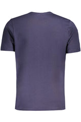 GIAN MARCO VENTURI MEN'S SHORT SLEEVED T-SHIRT BLUE