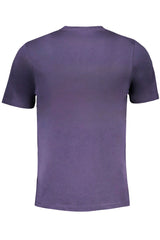 GIAN MARCO VENTURI MEN'S SHORT SLEEVED T-SHIRT BLUE