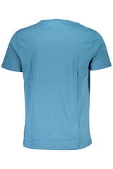 GIAN MARCO VENTURI MEN'S SHORT SLEEVE T-SHIRT BLUE